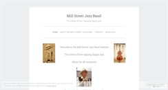 Desktop Screenshot of millstreetjazzband.co.uk